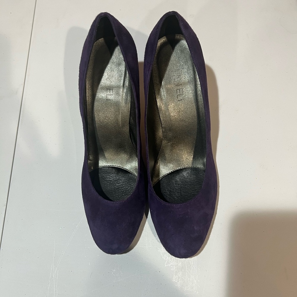 Navy loafers